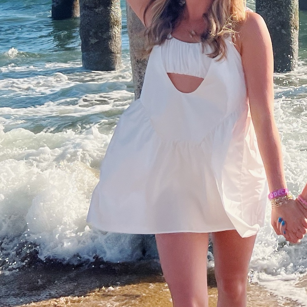 white free people one two punch set!!